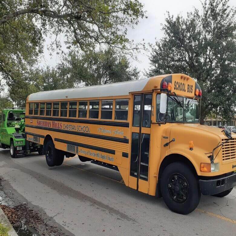 School Bus Towing & Transport